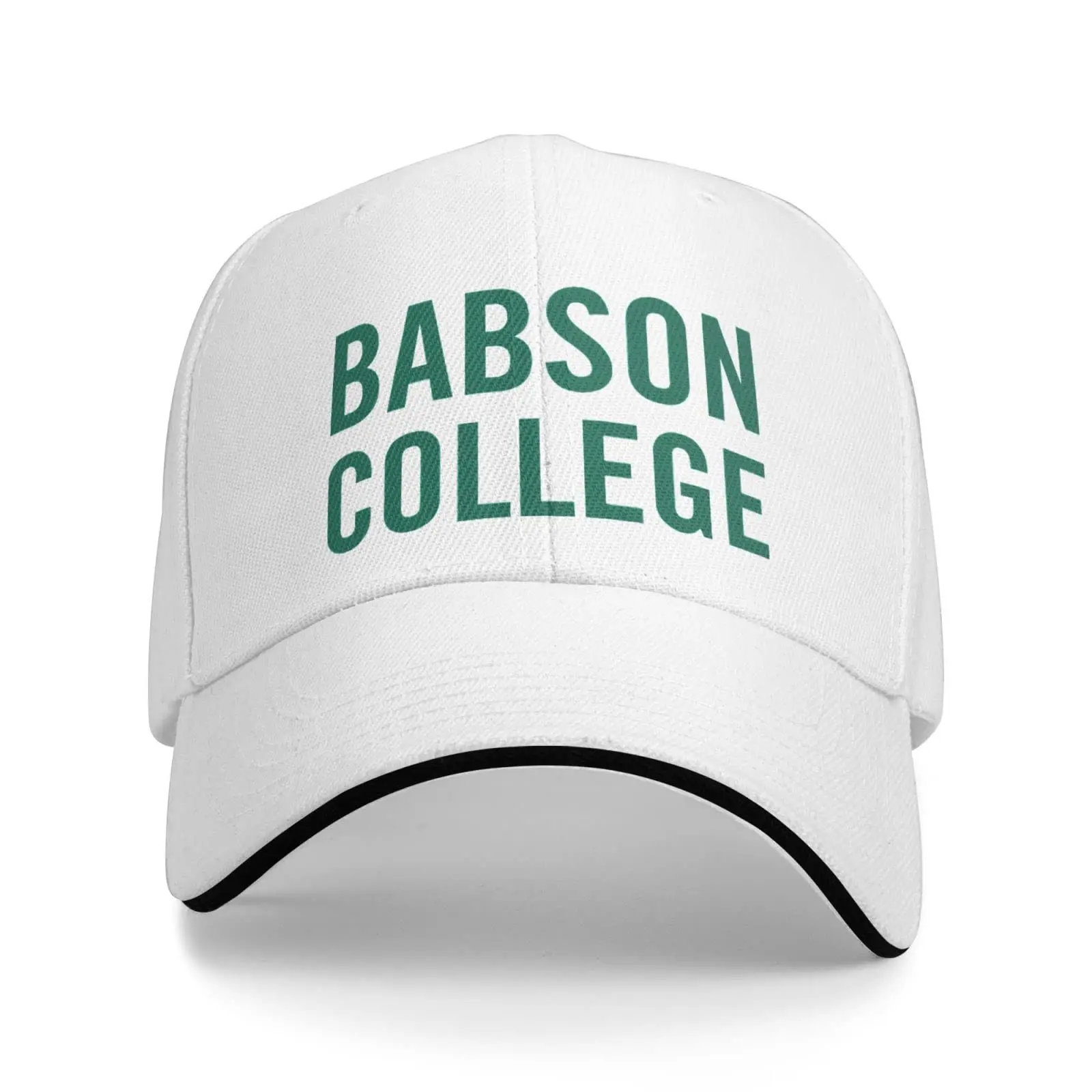 Babson College Logo Unisex classico cappello regolabile moda Casquette per uomo donna bianco