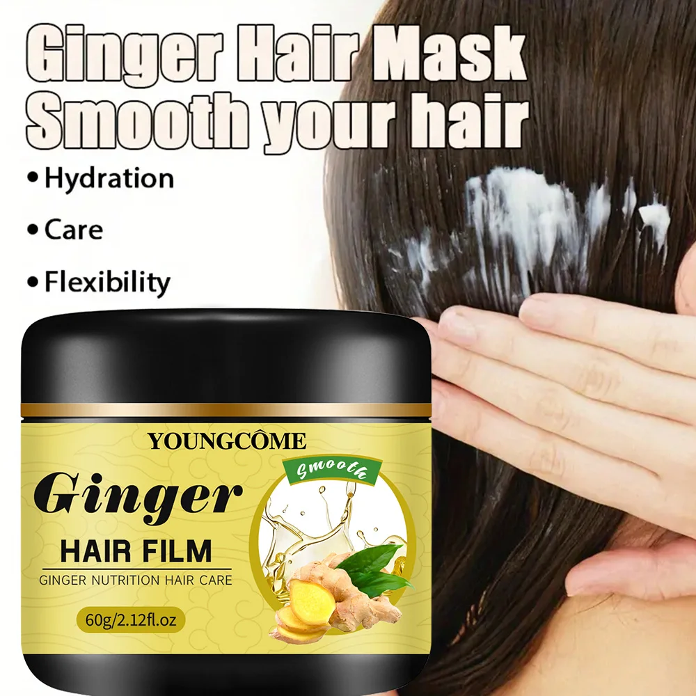 100% زيت الزنجبيل النقي العطري لنمو الشعر مجموعة الزنجبيل الطبيعي علاج طبقة الشعر لتقليل تساقط الشعر وتقوية الجذور 2 قطعة #6