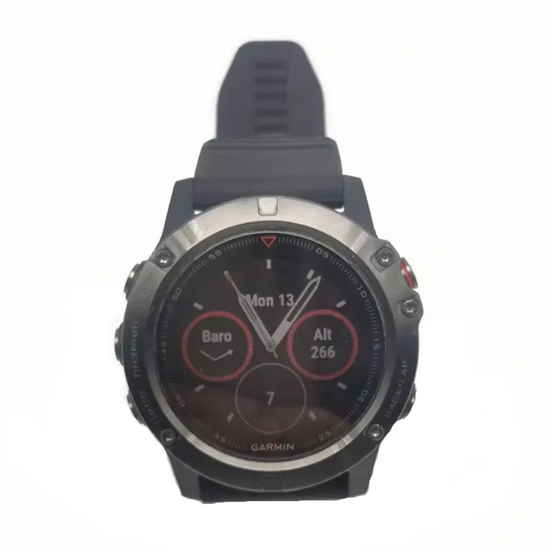 Original Garmin Fenix 5X GPS Blood Oxygen Heart Rate Outdoor Sports Watch No Box 95% New International Multilingual