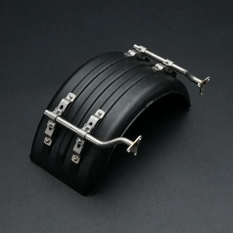 1:14e Schaal 2 stuks Metalen Simulatie Ronde Smalle Spatbord voor Tamiya RC Truck SCANIA 770S R620 VOLVO Benz Arocs MAN TGX Auto