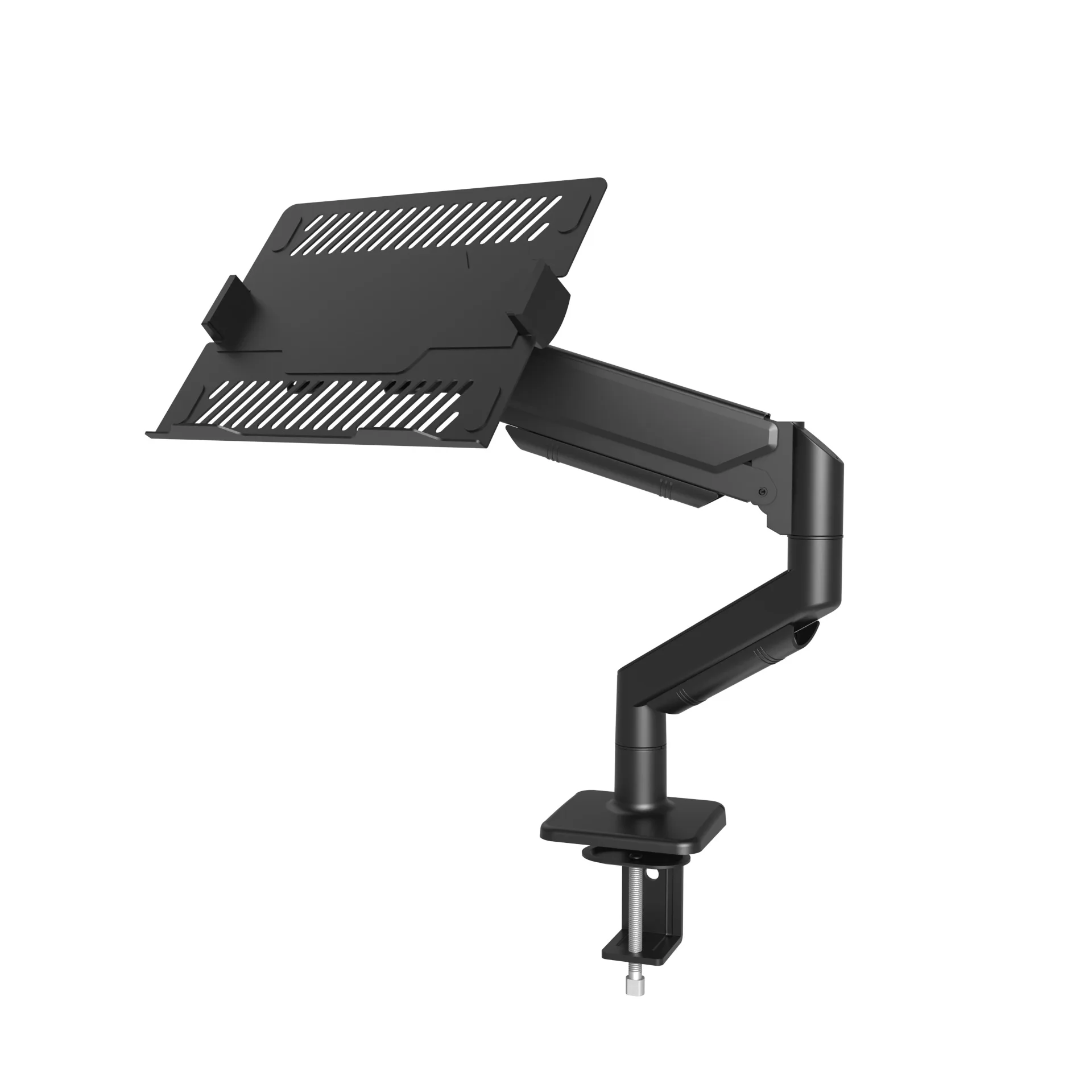 

Adjustable Laptop Stand Telescopic Laptop Holder Non-Slip Tablet Mount Laptop Monitor Freely Hovering Spring Stand