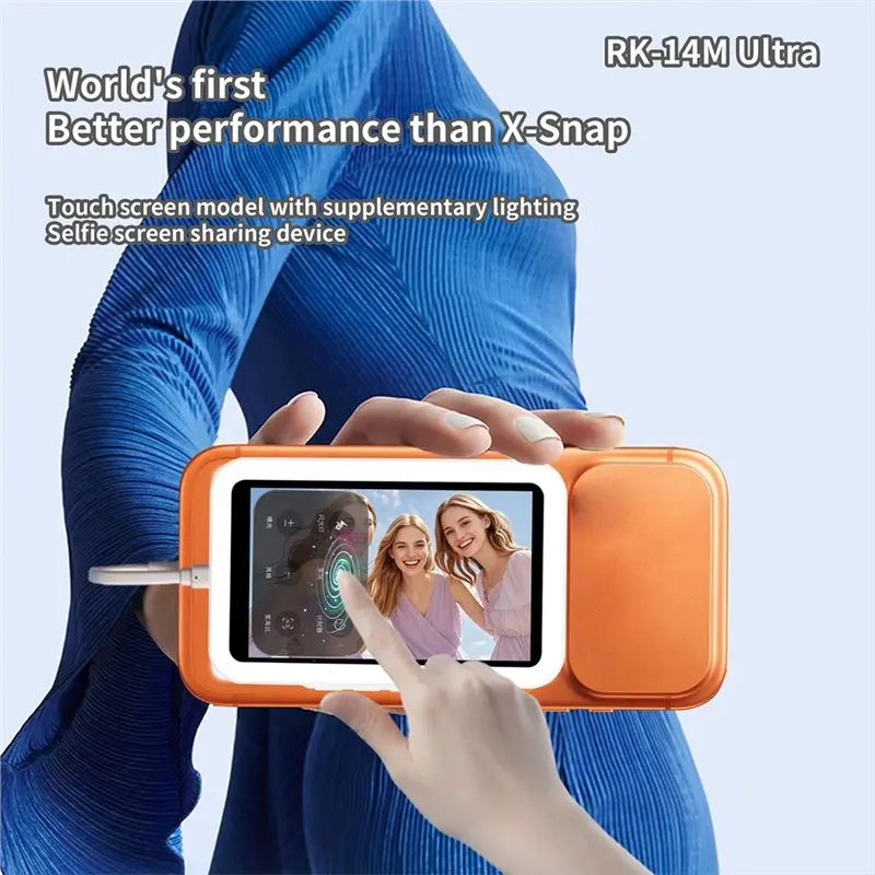 Camera Touc Screen 4.02 Inch Rear Camera Selfie Screen Touch Display For IOS Android