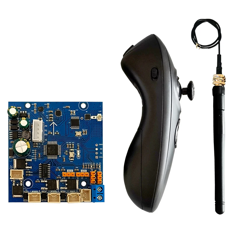 

1Set RXG4P-TXG3 12V/24V RC High-Speed Bait Boat Remote Control Receiver Baiting/Hook Casting/Cruise Control for Outdoor Fishing