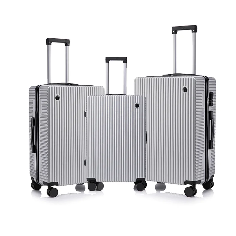 حقيبة أمتعة 3 خفيفة الوزن تحمل على عربة 20 24 28 بوصة 3 قطع حقيبة غير مرتبطة بأحمل الأطفال مع عجلات عالمية وقفل مركب #3