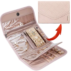 Faltbare Schmucke tui Rolle Reises chmuck Veranstalter tragbar für Reise Ohrringe Ringe Diamant Halsketten Broschen Aufbewahrung tasche