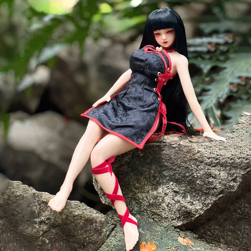 

BJD 60 см силиконовая кукла моделирование 3D фигурка японская изысканная кукла скелет шарнир