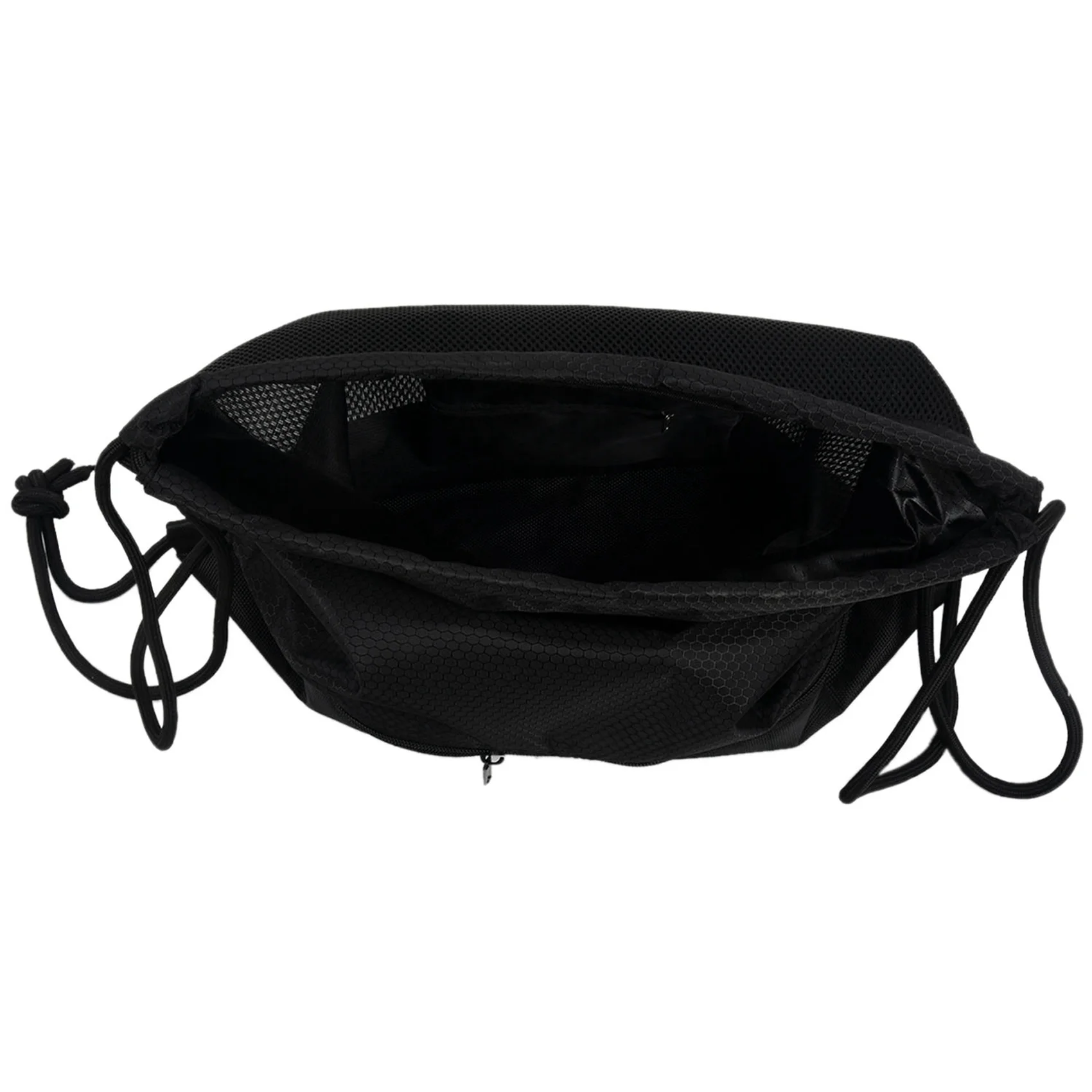 ABRT-2X Outdoor Women Men Nylon Black Ultralight Backpack Football Basketball Bag String Drawstring Sport Bags(Big)
