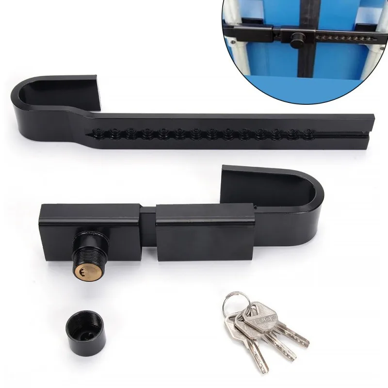 Suitable for car modification supplies Heavy-duty steel trailer box lock Container cargo door lock Anti-theft blockade