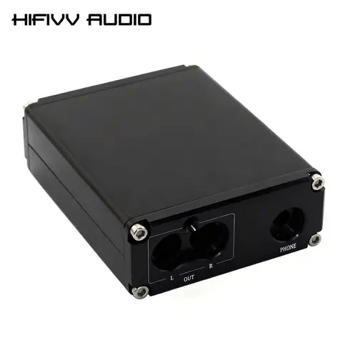 Hifi DIY Aluminum Case For ES9028Q2M+SA9023 USB Board Decoder Housing Small DAC Casing Shell Audio Headphone Amplifier Enclosure