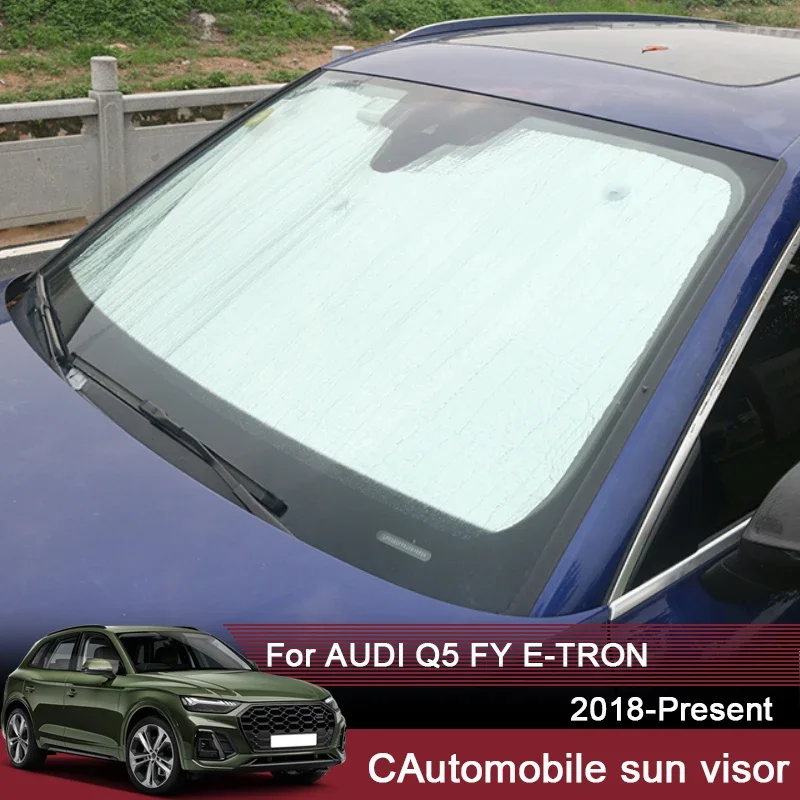 

Car Sunshades UV Protection Cover For AUDI Q5 FY E-TRON 2018-2025 Window Curtain Sun Visor Windshield Protector Car Accessories