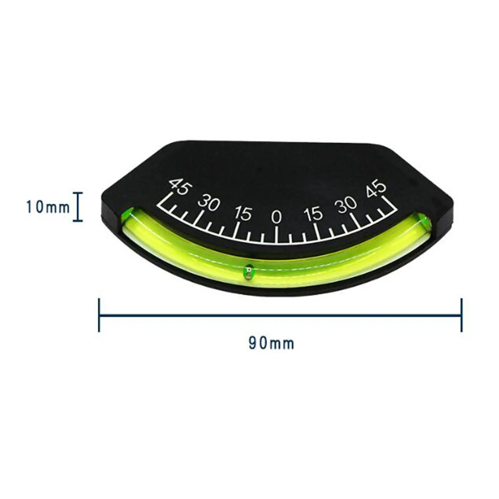 Imagem -06 - Carro e Barco Tilt Gauge com Built-in Steel Ball Angle Gauge 45 Graus Inclinômetro