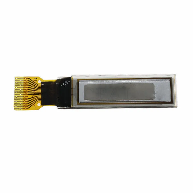 0.87 Inch OLED Display Module Wristband Display 128*32 SSD1316 Driver I2C IIC Interface Electronic Communication Display 14PIN