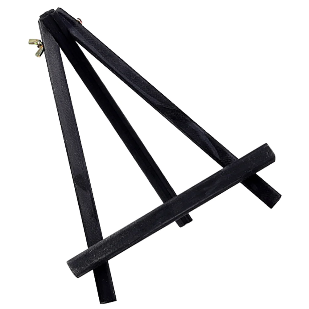 Mini Easel Wood Drawing Easels Small Wooden Tripod Mobile Phone Stand Table for Kids