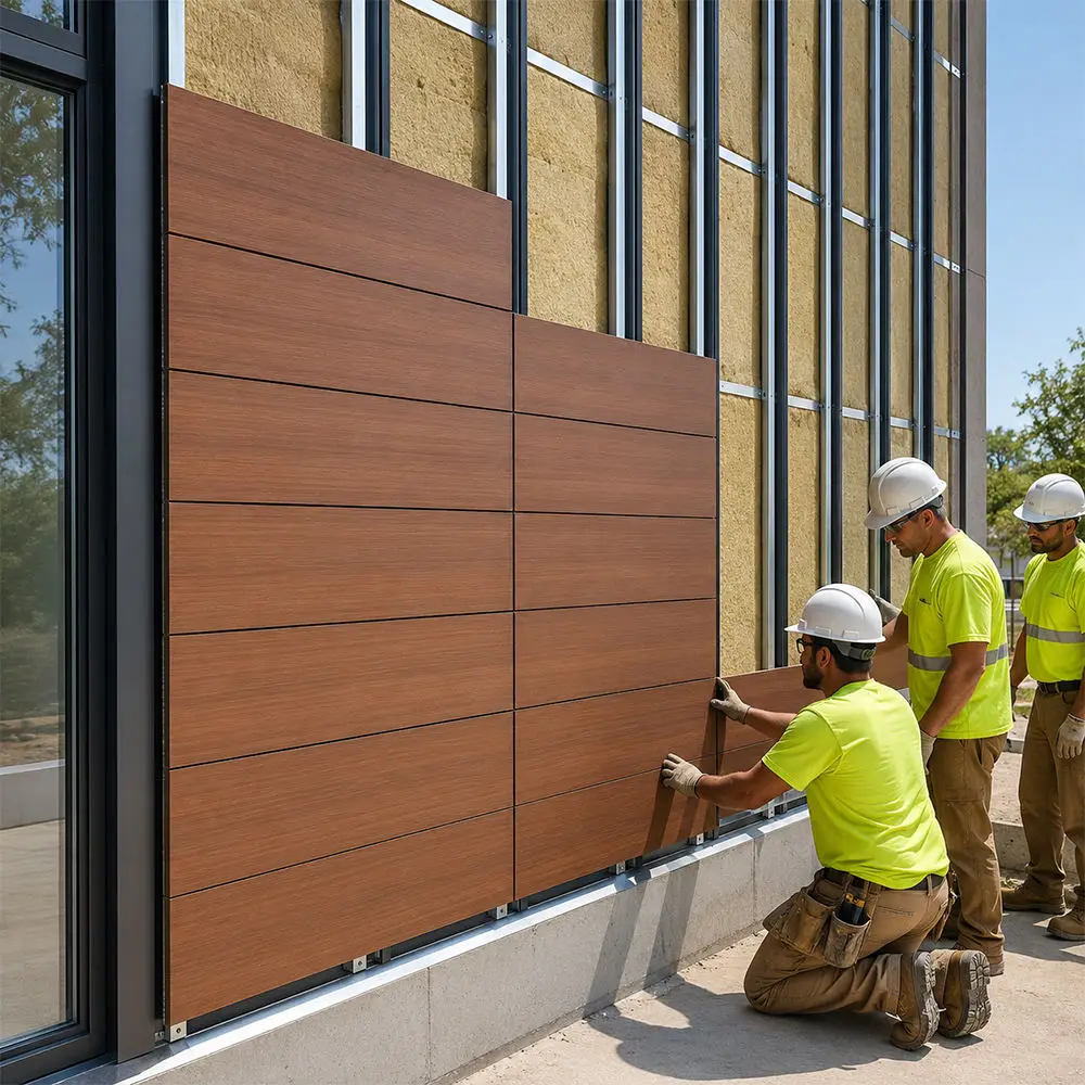 3mm A2 Fireproof Eco-Friendly Modern PVDF Coated Aluminum Composite Panel ACP/ACM for Interior/Exterior Wall Facade