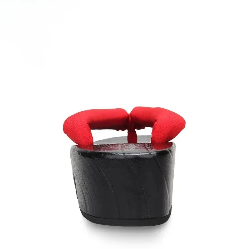 1 par de sandalias Kamado Tanjirou Nezuko Hashibira Inosuke Geta Tomioka Giyuu zuecos Agatsuma Zenitsu chanclas zapatos de Cosplay de Anime