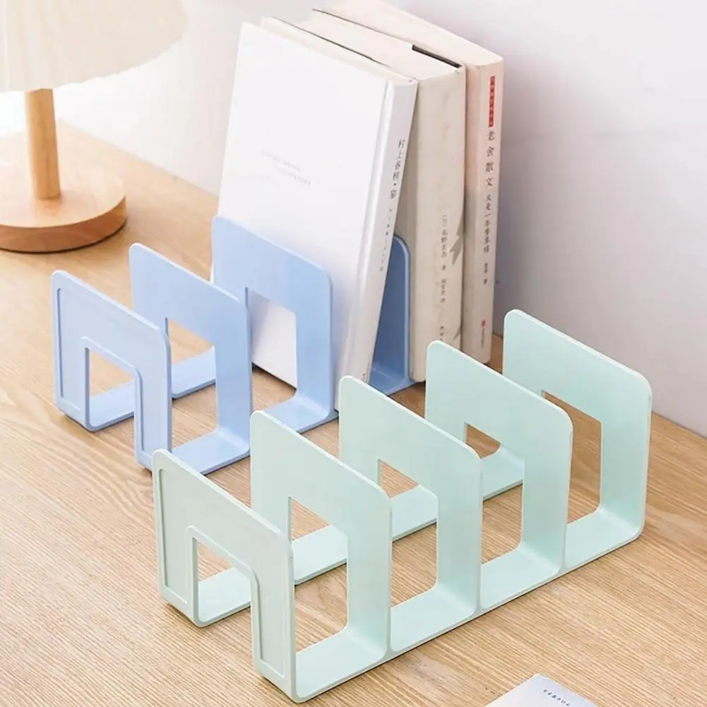 Multi-function Book Magazine Bookshelf Storage Bookends Stand Desk Organizer Holder for Books Files School Office Supplies
