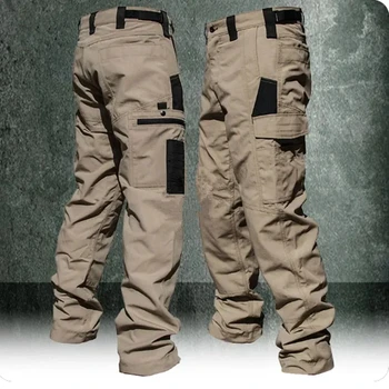 Tactical Pants Men Waterproof Waterproof pants men Combat Trousers Outdoor Multi-pocket Wear-resistant Cargo Pant 1