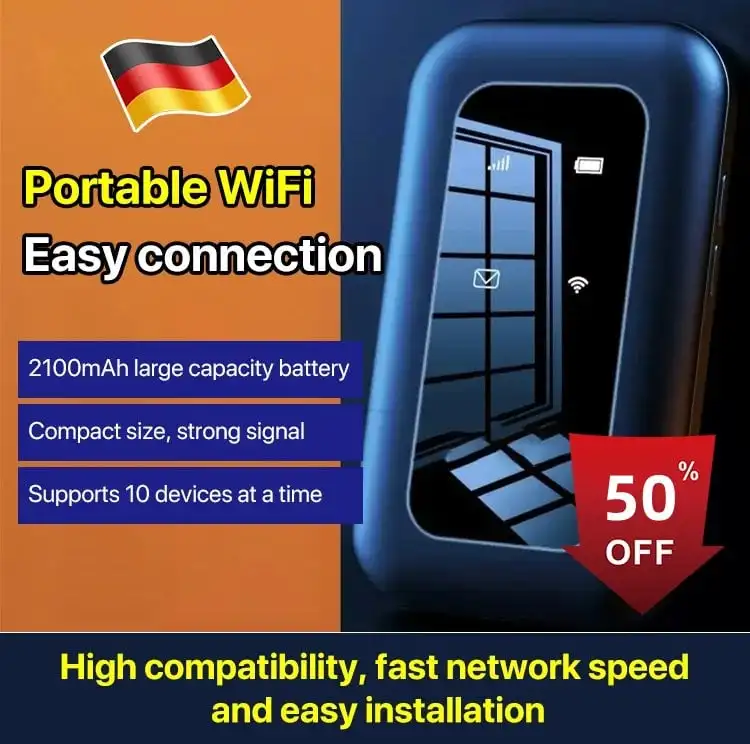 Bolsillo Ultralink Portable 4G WiFi Router Set Wireless Portable Mobile WiFi MULTI-DEVICE CONNECTIVITY