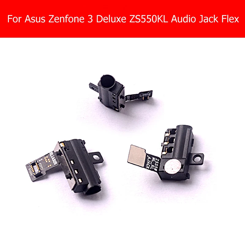 Genuine Audio Jack Flex Cable For Asus Zenfone 3 Deluxe ZS550KL ZS550ML 5.5