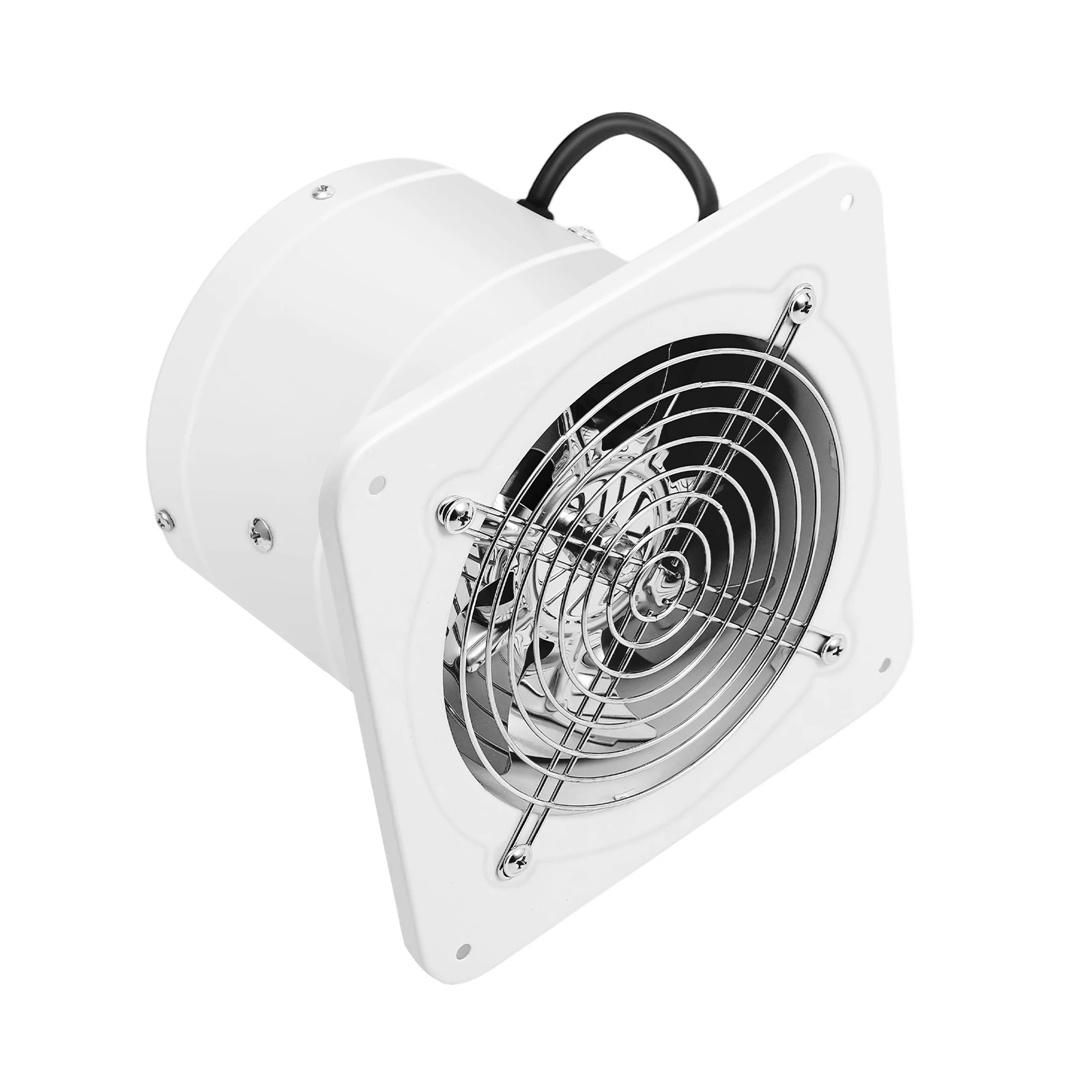 Ventilateur d'extraction silencieux 40W 2600 tr/min, moteur en cuivre 7,5x7,5 pouces, support mural/fenêtre pour cuisine, bain et entrepôt