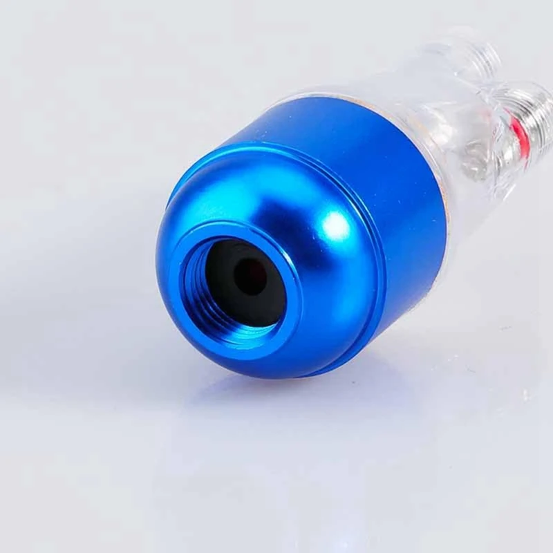 ABNM Airbrush Mini Air Filter Blue Air Brush Water Moisture Oil Trap Separator