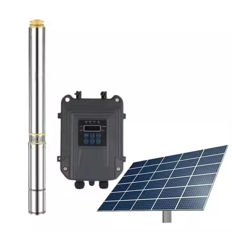 

48v Dc Screw Submersible Solar Well Pump Pumping Water Pump For Agriculture Irrigation