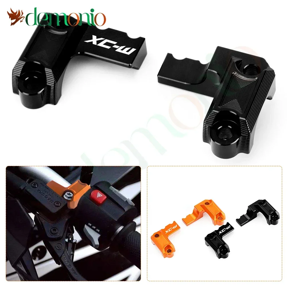 

Motorcycle Aluminum For 125-500 EXC EXCF SX SXF SX-F XC XCF XCW XC-F Bar Saver Cover Front Brake Clutch Master Cylinder