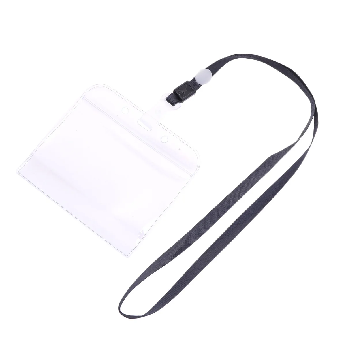 Porta documenti impermeabile in PVC trasparente da 20 pezzi Custodia di sicurezza trasparente per carte di denaro Licenza Bus Badge Fabbrica Lavoratore Studente Ufficio