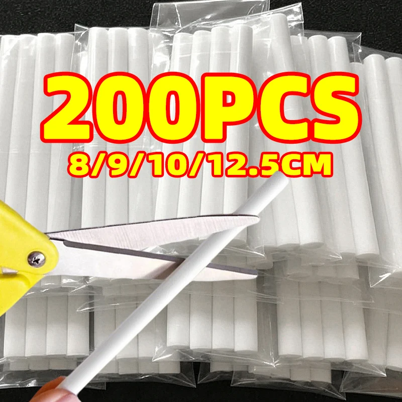 10/200x Bastoncini di Spugna in Cotone per Diffusori Auto, Filtri di Ricambio per Umidificatori, Bastoncini di Cotone per Umidificatori Domestici e da