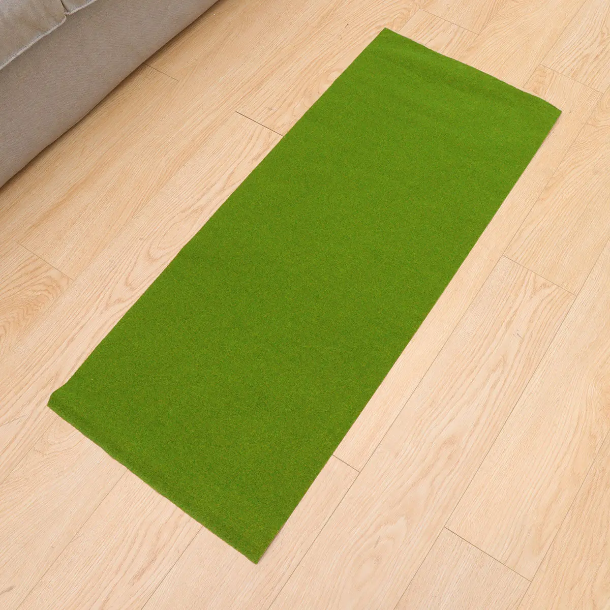 100Cm DIY Flocking Turf Paper Lawn Grass Mat Artificial Plants for Mini Landscaping Micro Scenery Display Fake Turf Lawn Decor