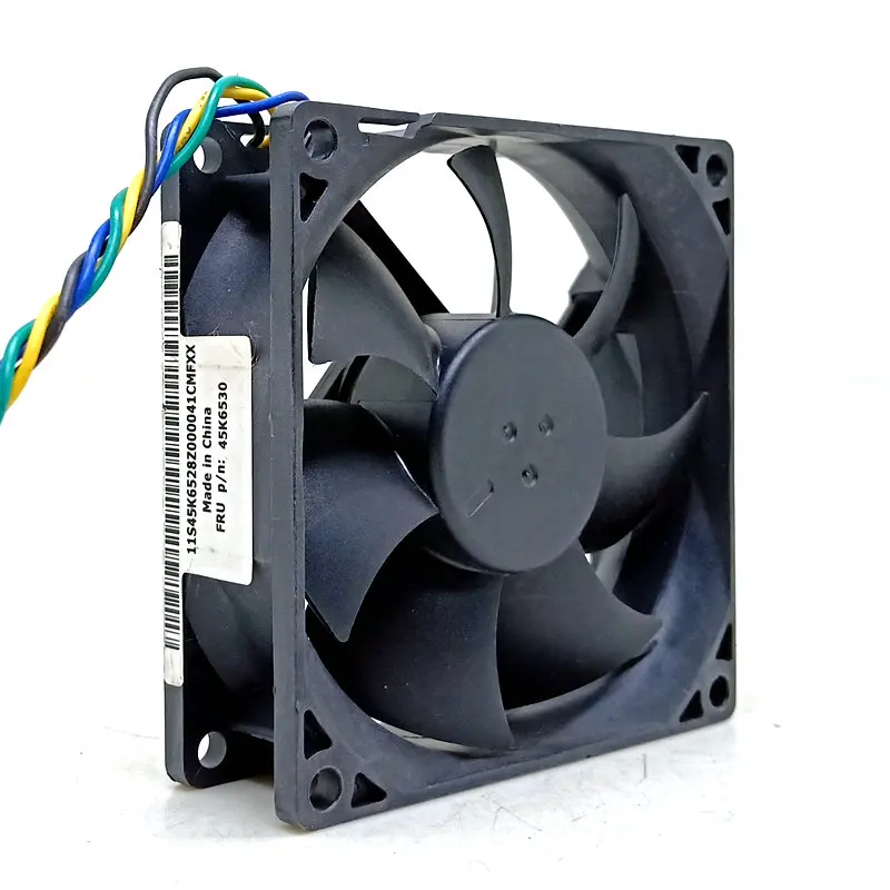 Original PVA080G12Q 80x80x25MM DC12v 0.65a 8cm 4Lines PWM Computer CPU Cooling fan