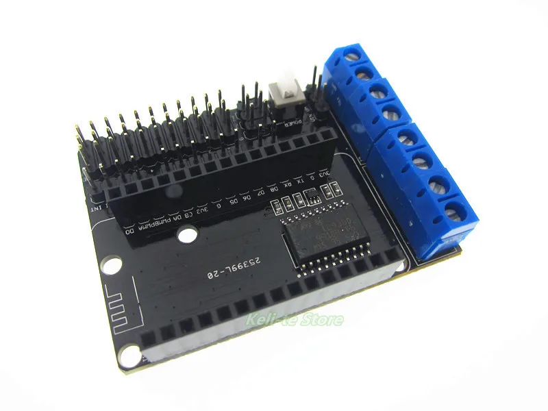 HAILANGNIAO 1pcs  NodeMCU Motor Shield Board L293D for ESP-12E from ESP8266 esp 12E kit diy rc toy wifi rc smart car remote