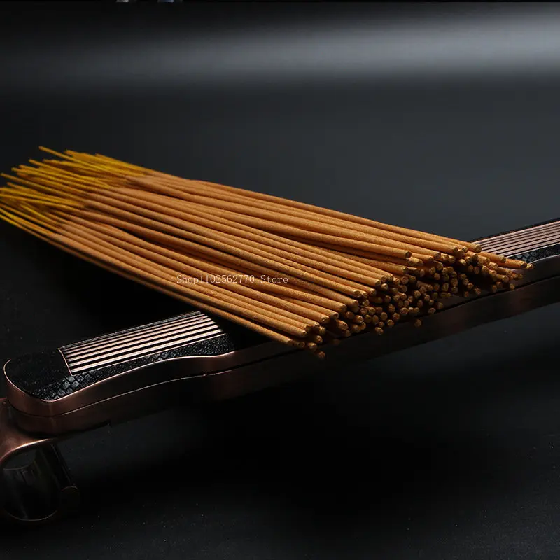 32.5cm Natural Buddha Bamboo Stick Incense Barreled DIY Ritual Buddha Incense God of Wealth Guanyin Sandalwood Supplies