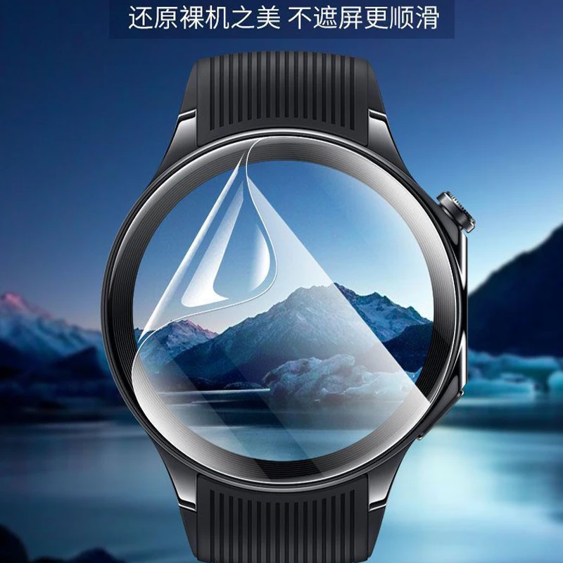 1/2/4/6pcs TPU Soft Smartwatch Clear Protective Film For OPPO Watch X Display Screen Protector Cover Smart Accessories