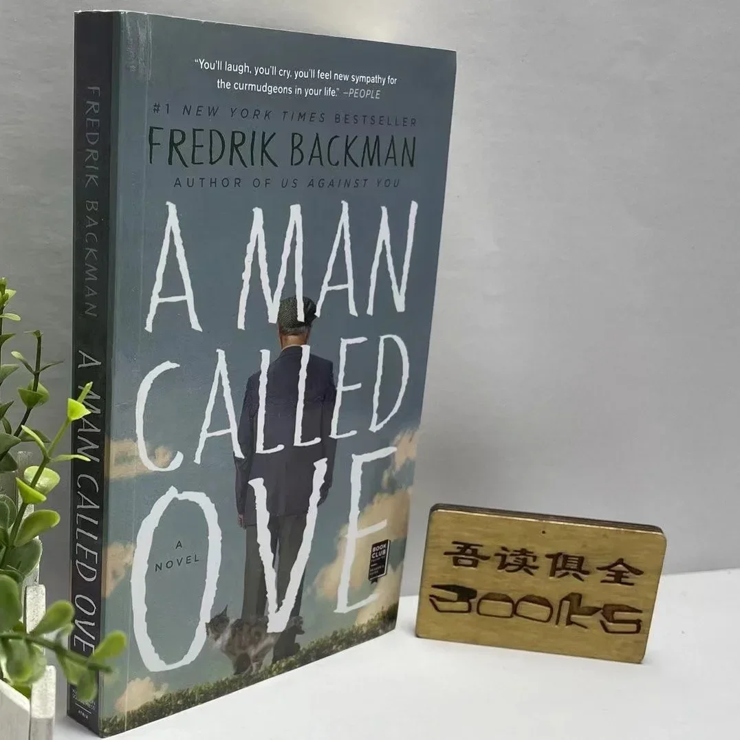 Seorang pria disebut Ove oleh Fredrik Backman buku Novel dalam bahasa Inggris Paperback