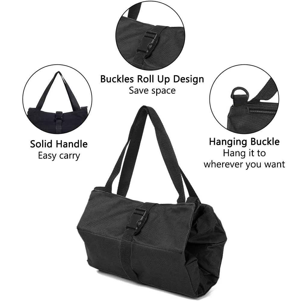 Storage Bag Multi-Purpose Roll Up Tool Bag Car First Aid Kit Wrap Roll Storage Case Adjustable