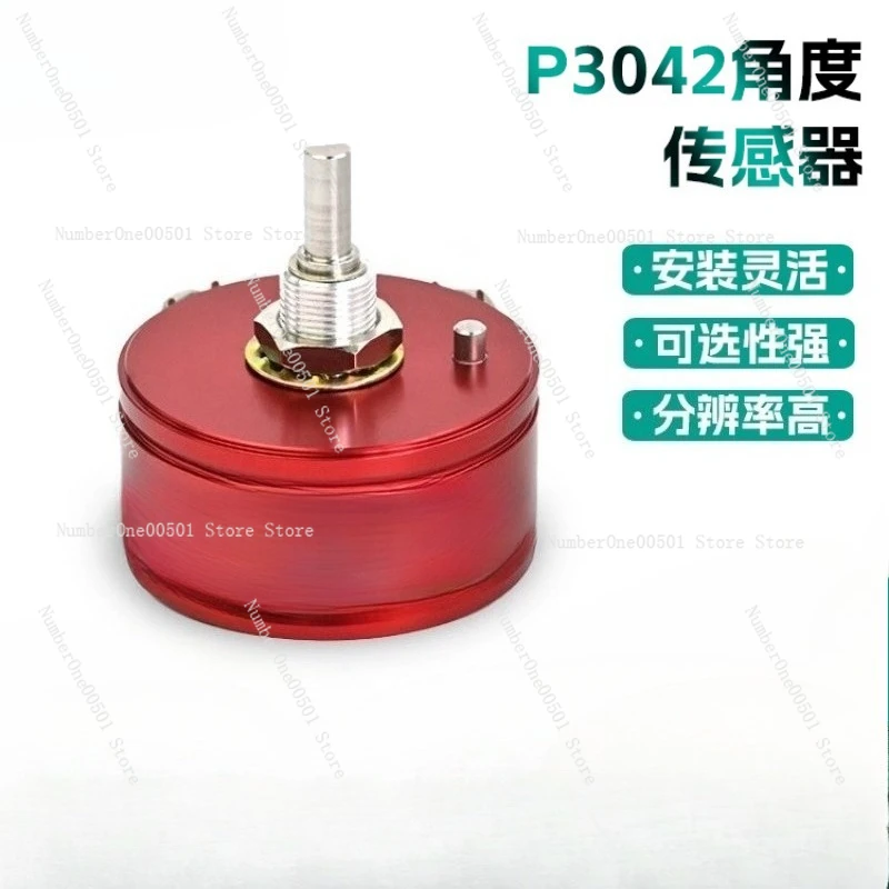P3042 Angle Sensor Conductive Plastic Potentiometer High Resolution Angular Displacement