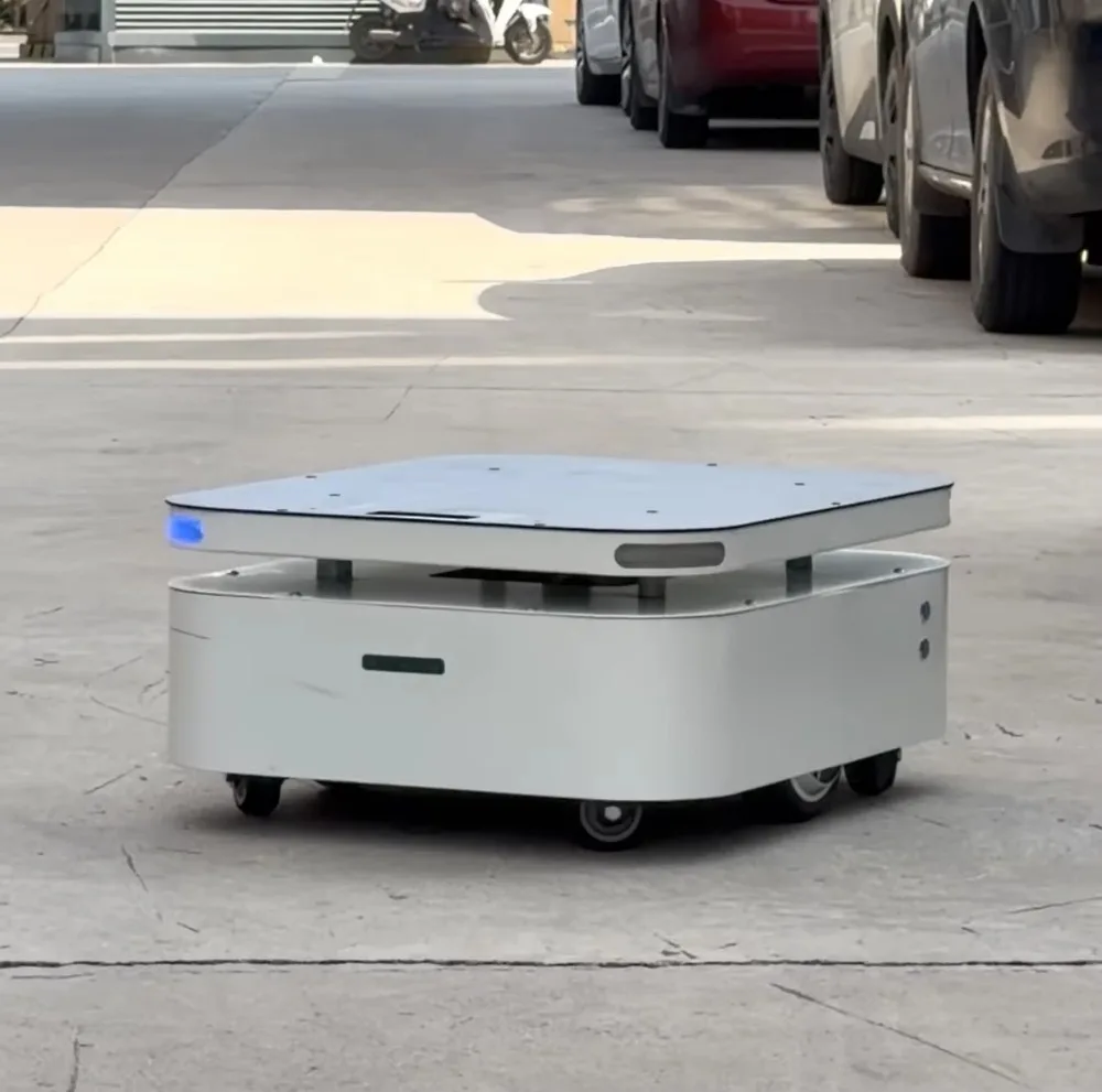 Automated Guided Vehicle AGV M90 500kg Payload Heavy Duty Chassis SLAM Navigation for Material Handling Robot
