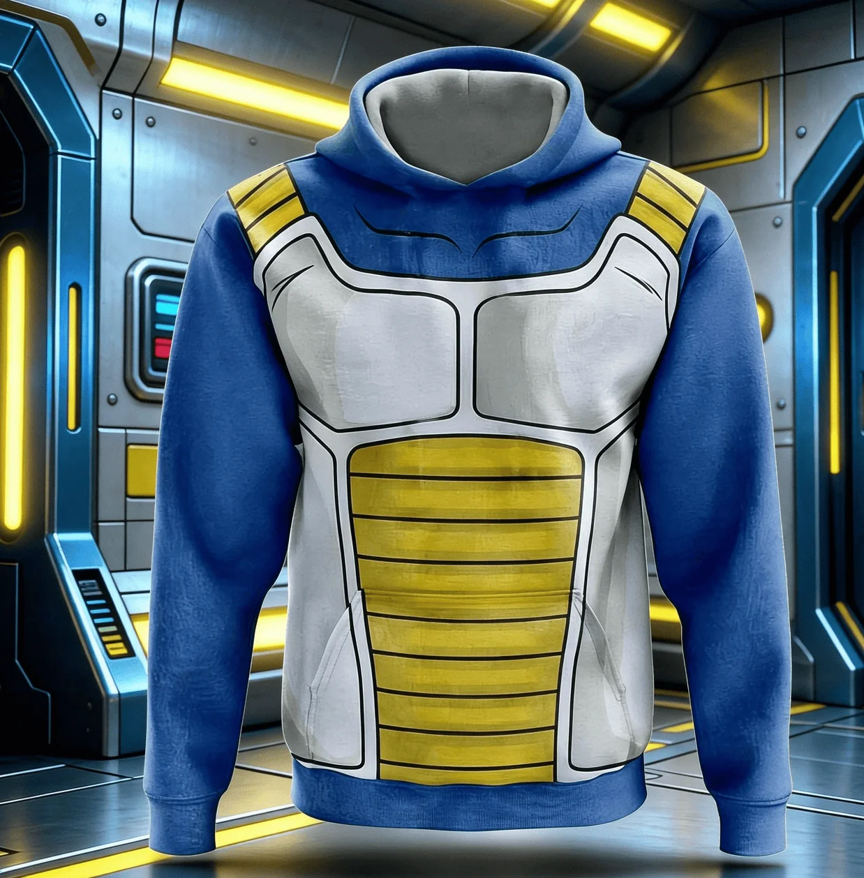 2026/27 Dragon Ball Hoodie Parent Child Sports Role Playing Casual Autumn/Winter Hoodie Beijita Armor Dragon Ball Z