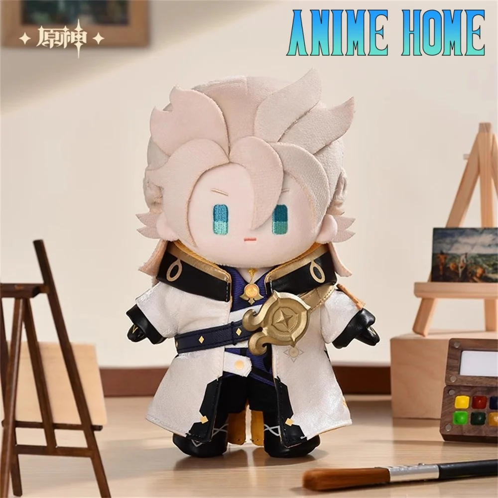 

Official Plushie Game Genshin Impact Albedo 20cm Doll Toy Body Clothes Costume Dress Up Cosplay Fan Gift