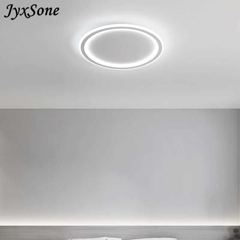 Ultra-thin Modern Round LED Ceiling Lamp for Bedroom Living Room Remote Control Dimmable Ceiling Pendant Lamp Office Home Lamp