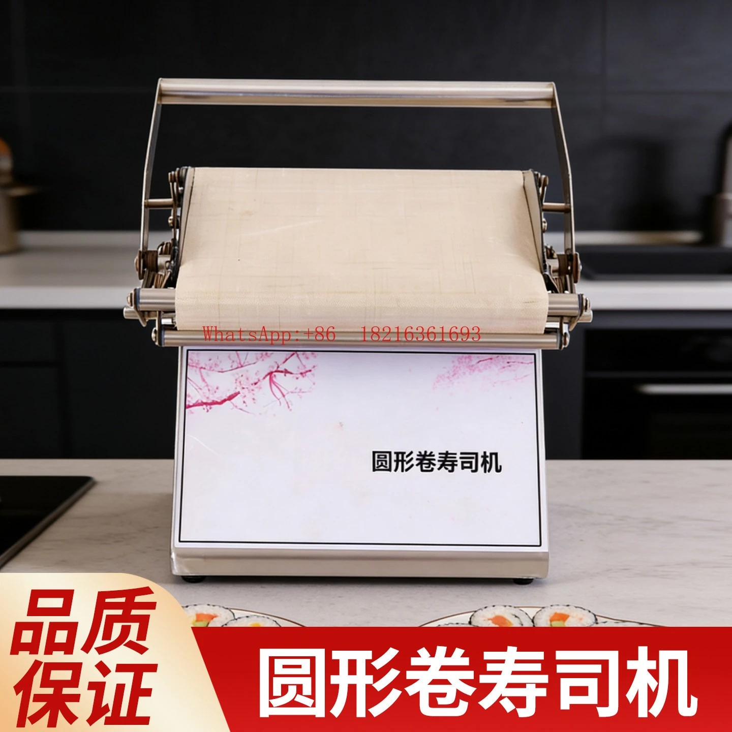 Commercial Round Square Roll Sushi Machine Manual Forming Machine Mold Seaweed Rice All Stainless Steel Tools