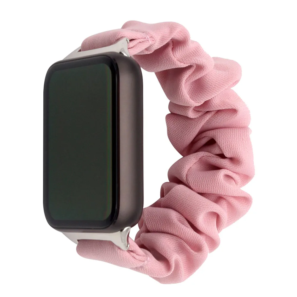 Scrunchie-Bänder für Xiaomi Redmi Watch 5/Watch 4/Smart Band 9 Pro/8 Pro, elastisches Sport-Stoffschlaufen-Ersatzarmband