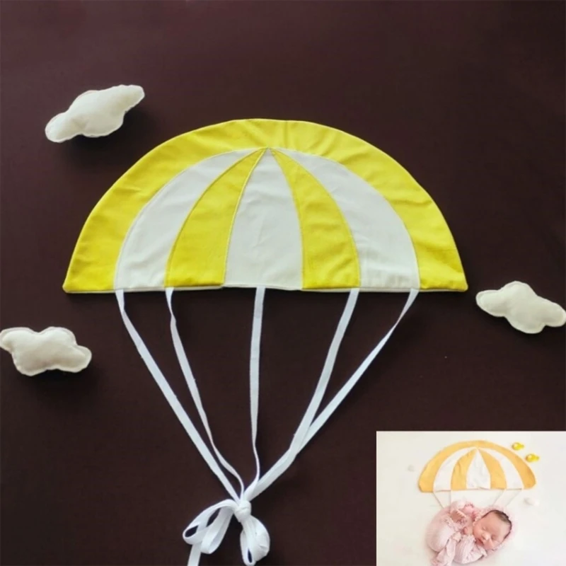 Photography Props for Baby Mini Parachute Cloud Props Newborn Photo Posing Furniture Photoshoot Props Shower Party Decor