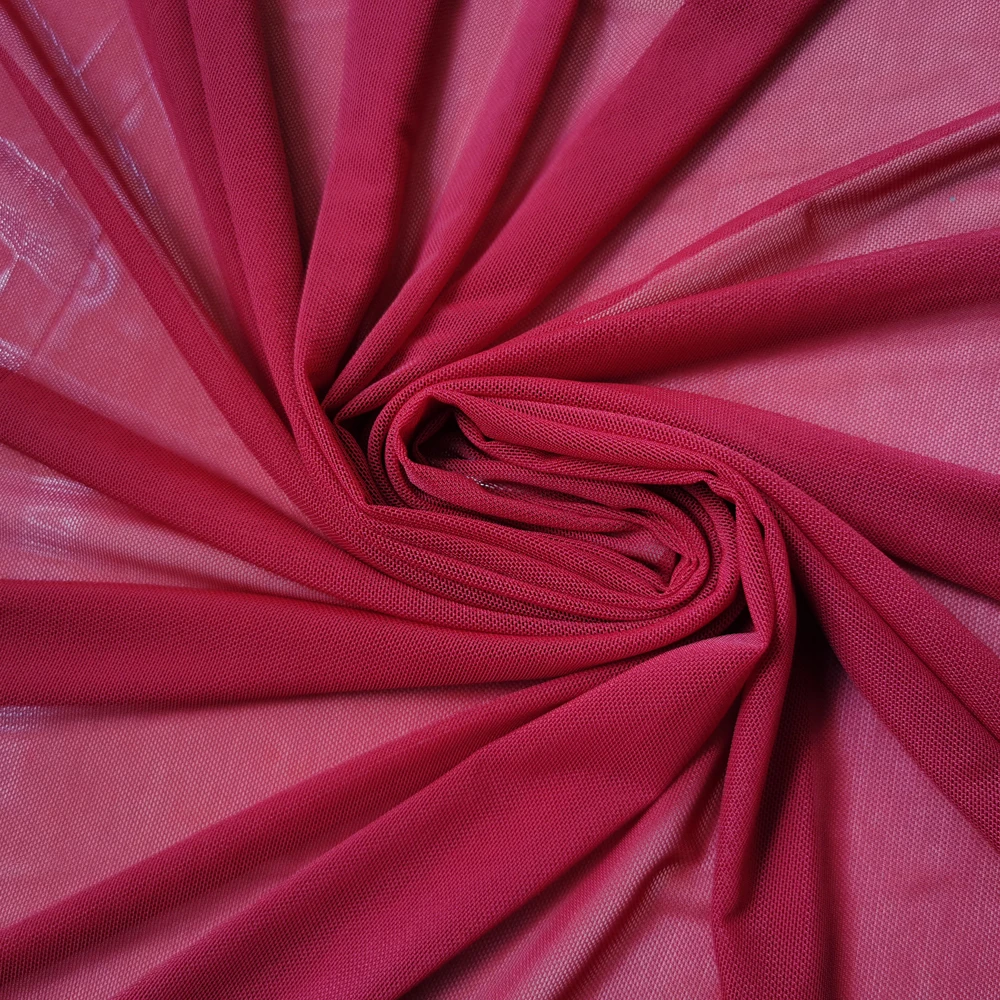 4-Wege-Stretch-Tüll, 58 Zoll breit pro Meter, hochwertiges elastisches Spandex-Mesh-Gewebe, Nylon, Unterwäsche, Strümpfe, Futter, Spitze – Detail 29