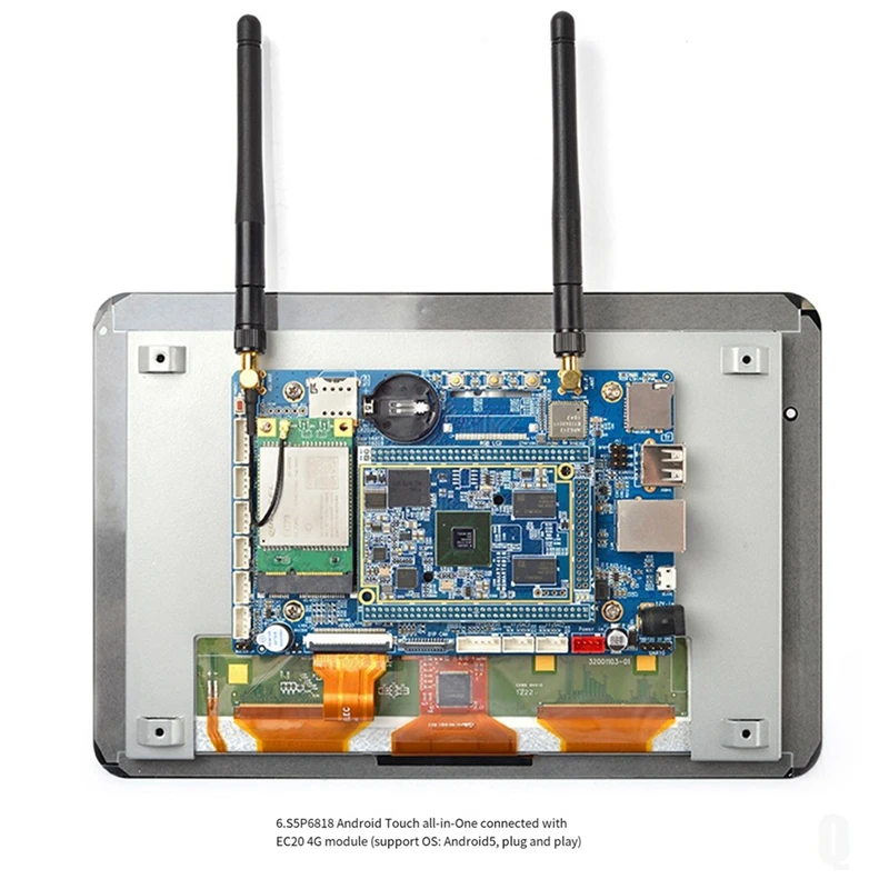 Módulo De Comunicação Sem Fio, M.2 Dual-Band, Módulo WiFi, Netcom Completo, 4G LTE, EC20