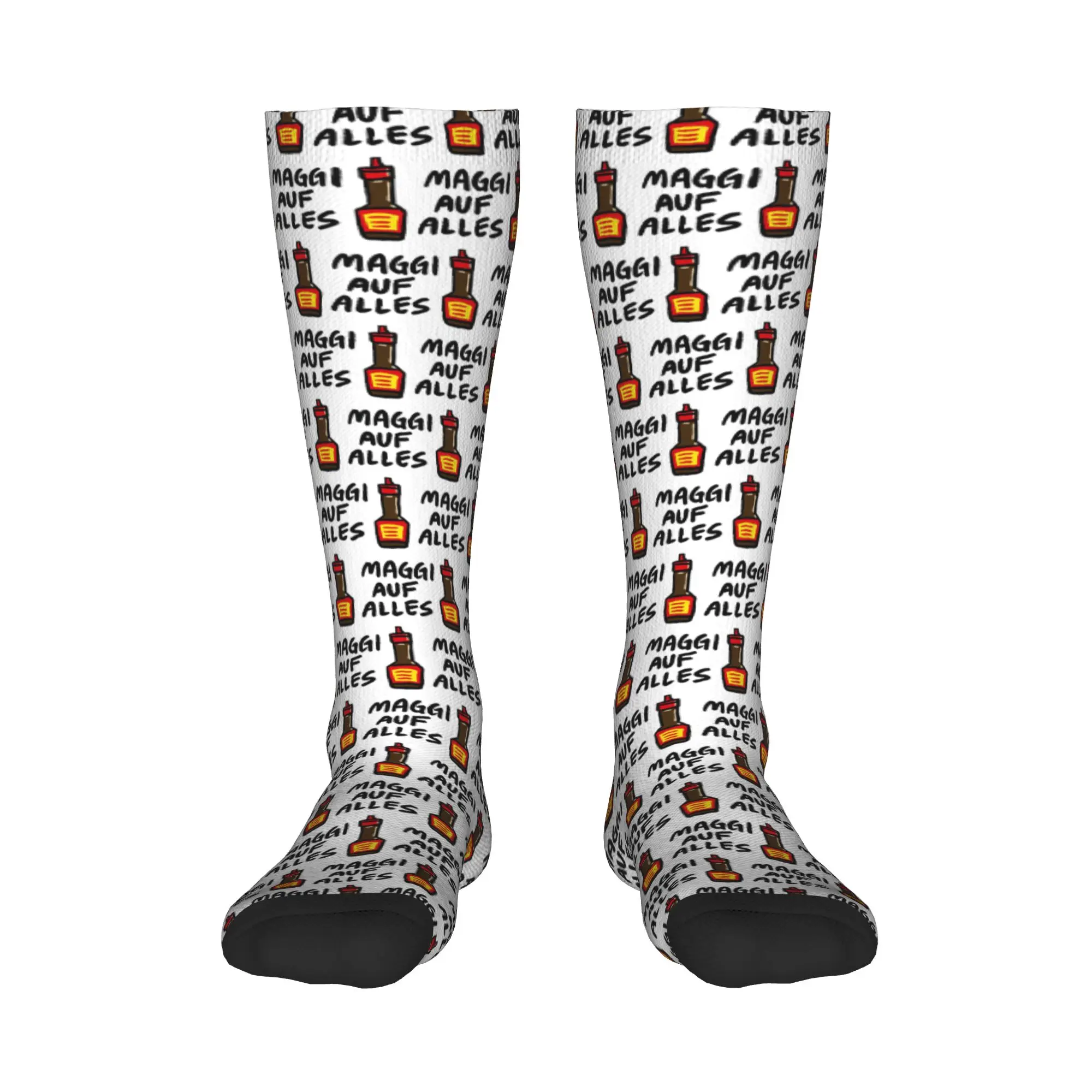 

All Seasons Crew Stockings Maggi Auf Alles (Deutsch) Носки Harajuku Забавные длинные носки в стиле хип-хоп Аксессуары для мужчин и женщин