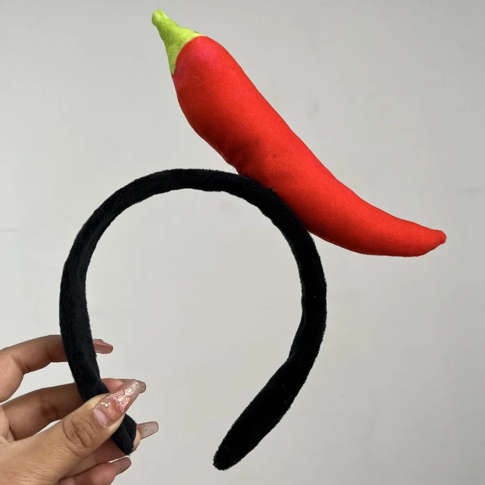 

Funny Kawaii Simulated Food Hair Hoop Headwear Korean Style Fruits Headband Banana Tomato Vegetable Hair Bands Party