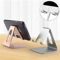 Desktop Metal Mobile Phone Stand Universal Lazy Tablet Dock for All Smartphone iPhone Xiaomi iPad Samung Galaxy Tab Live Mount