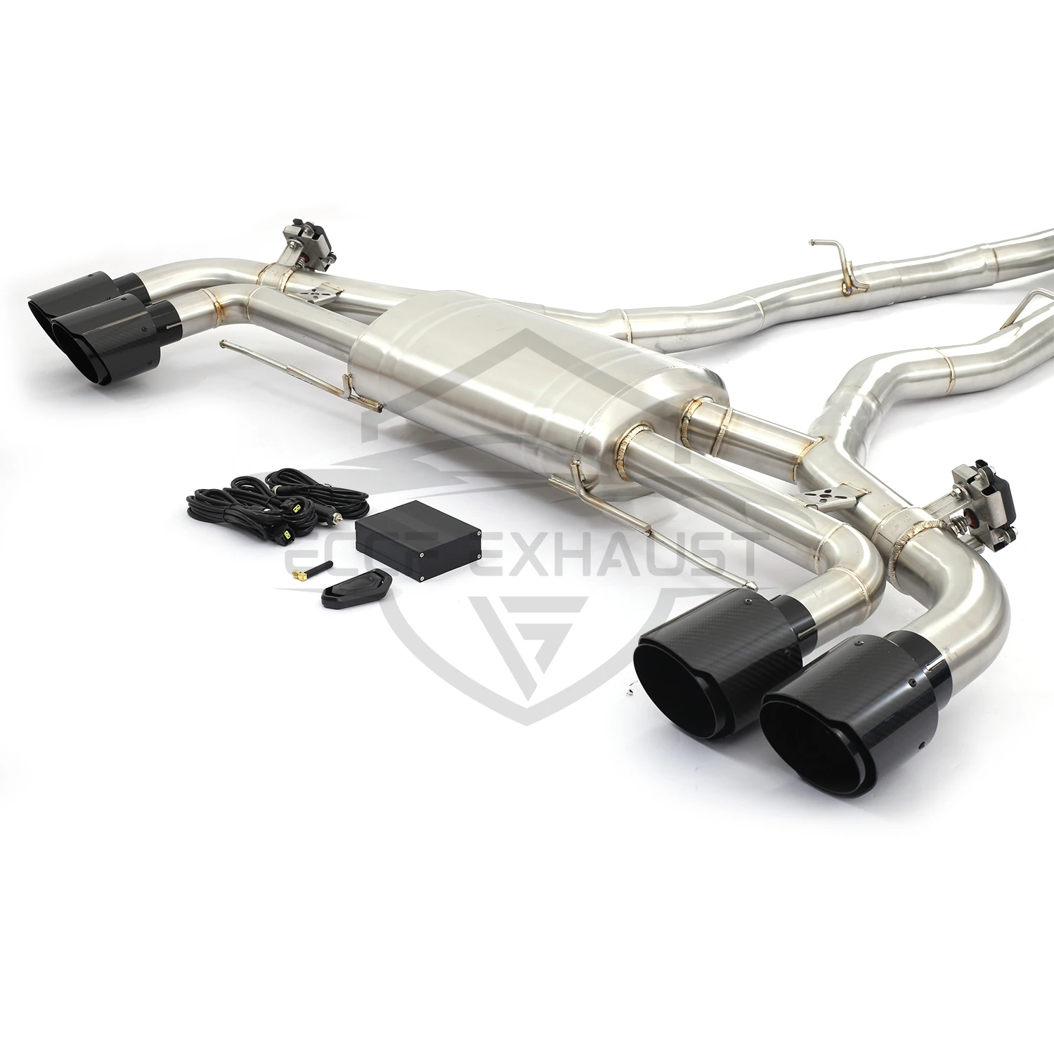 

Sporty Valvetronic Valved Catback Exhaust for BMW X5M F95 X6M F96 4.4T Aggressive Exhaust Sound Easy Installation